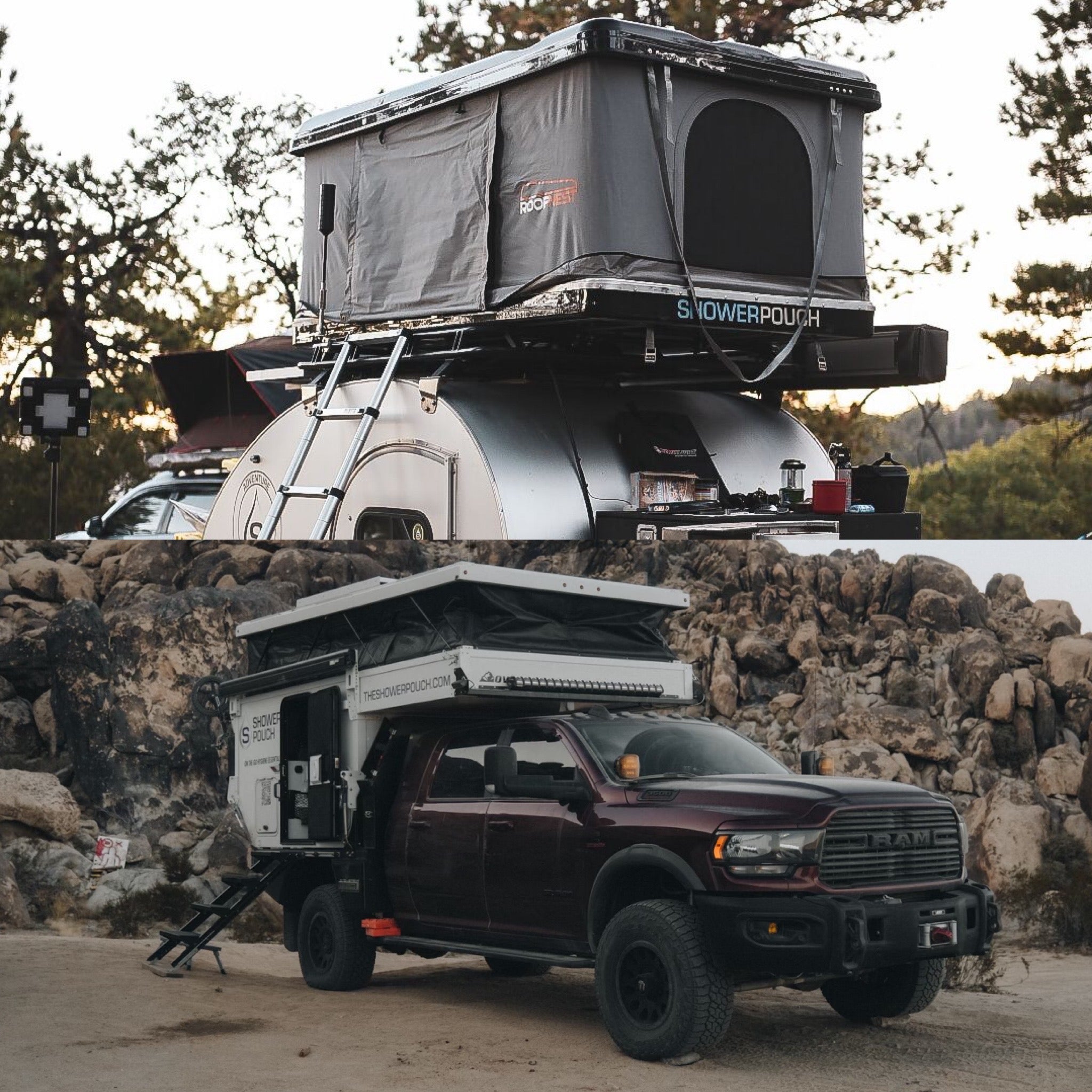 What's better, a Rooftop Tent or a Truck Camper?