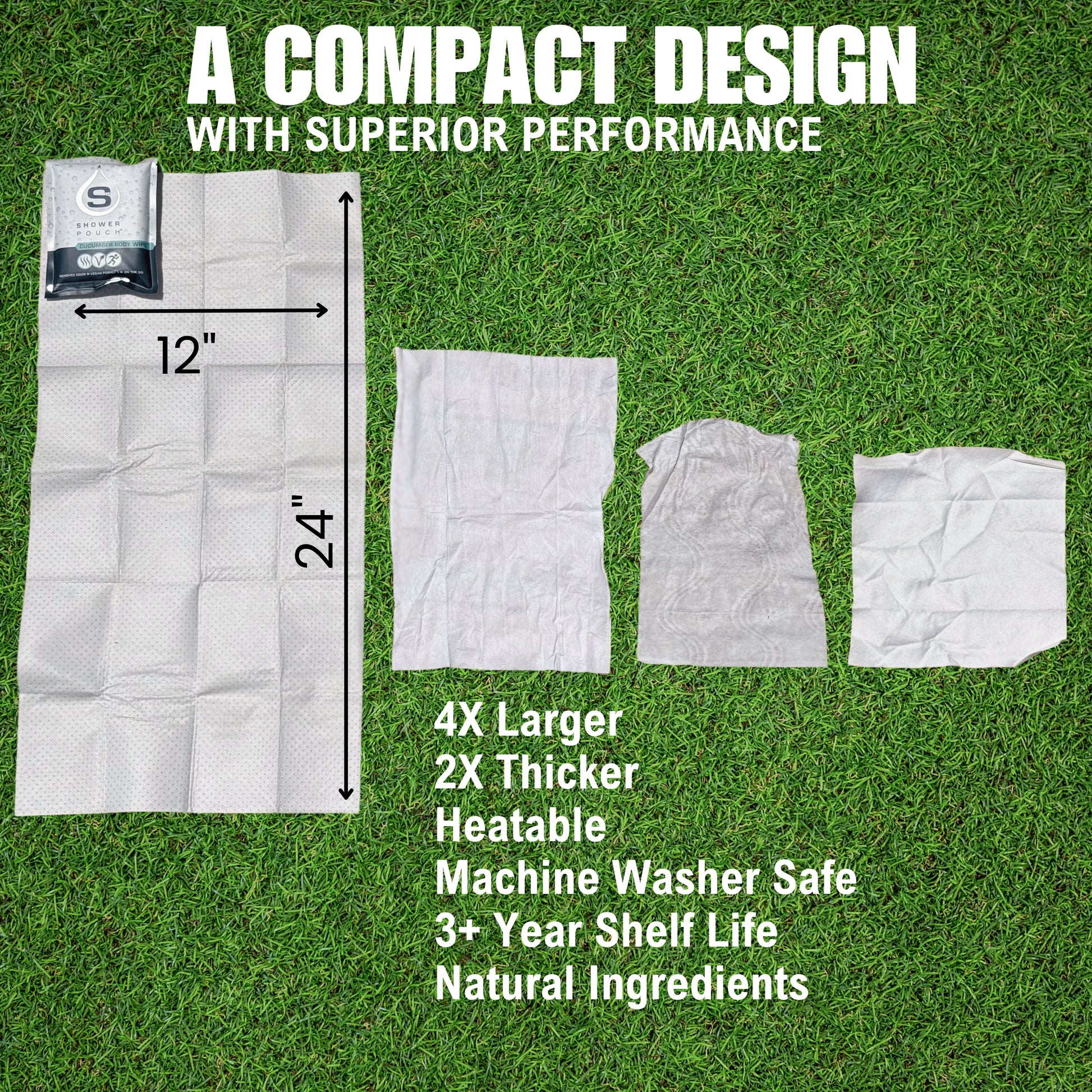 Kit de muestra de aventuras: 4 bolsas de ducha, 1 desinfectante para manos (60 %) y 1 bomba de baño